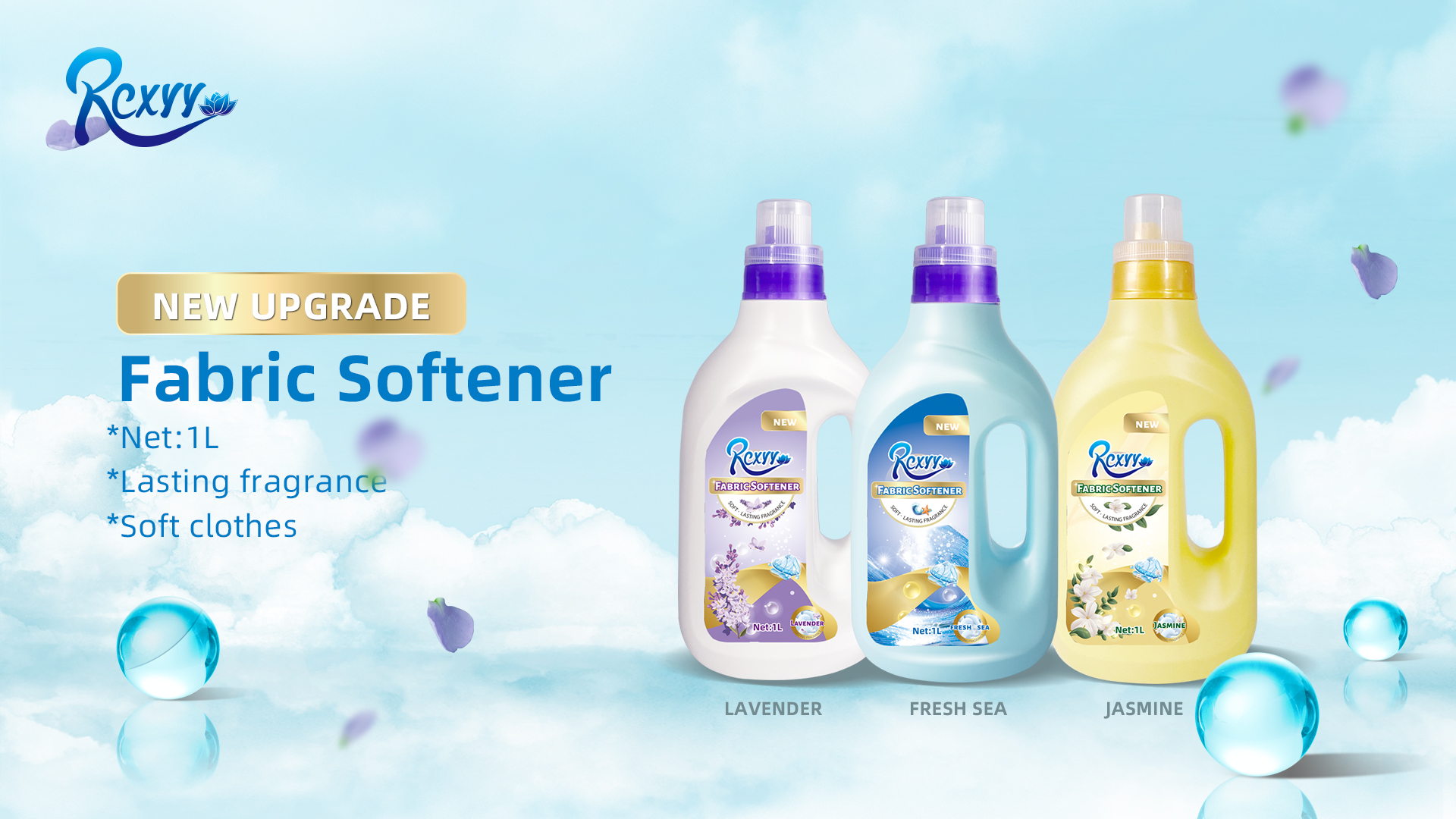 1L New Arrive Top Sale Last Fragrance Cheap Price laundry Fabric Softener Liquid Detergent Water Softeners